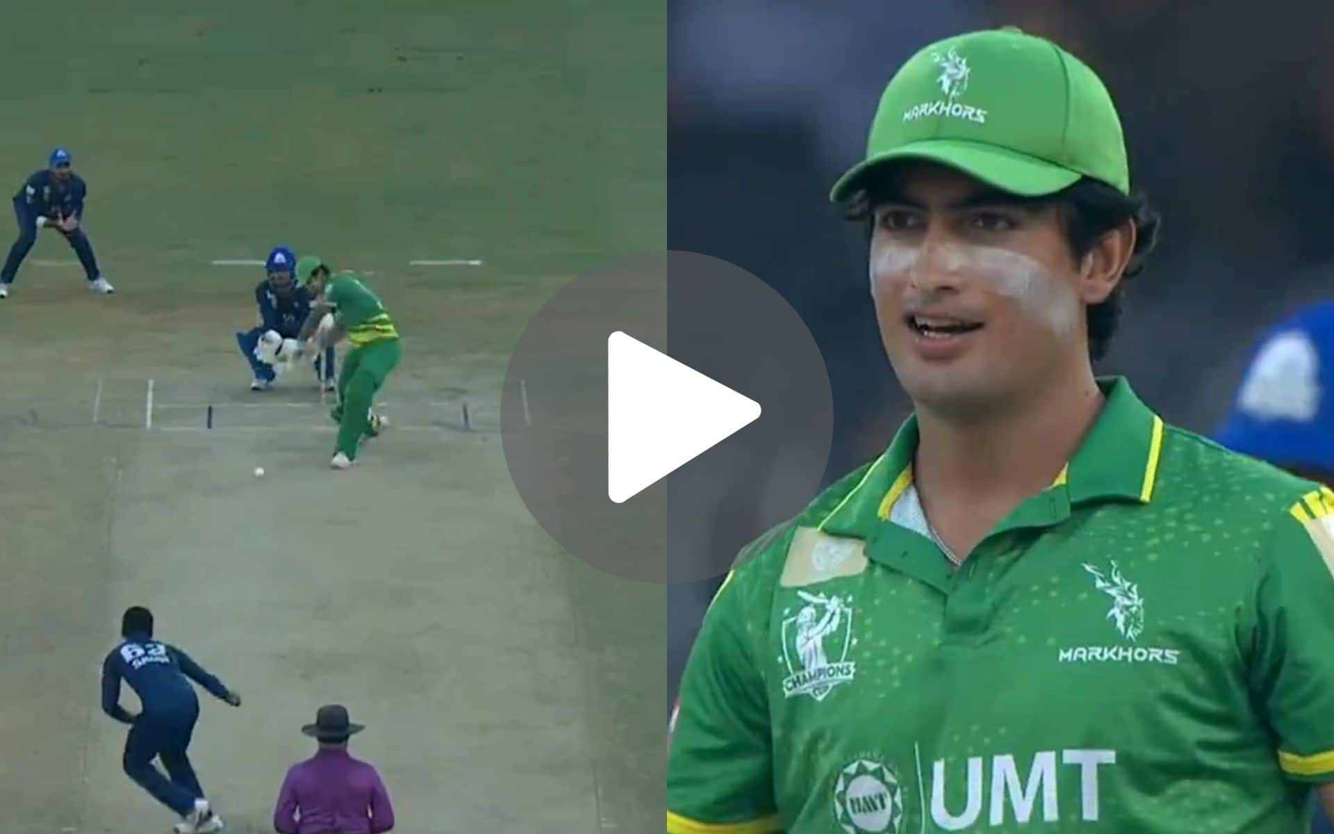 [Watch] Naseem Shah Takes Saim Ayub To The Cleaners With A Glorious Six In Champions Cup